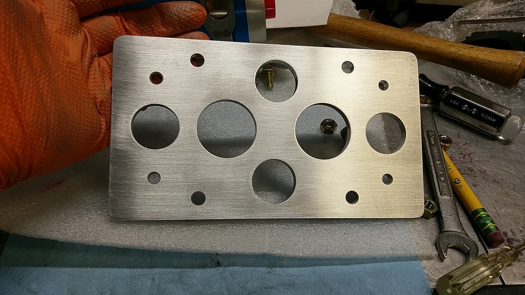 Nicely Finished Mounting Plate