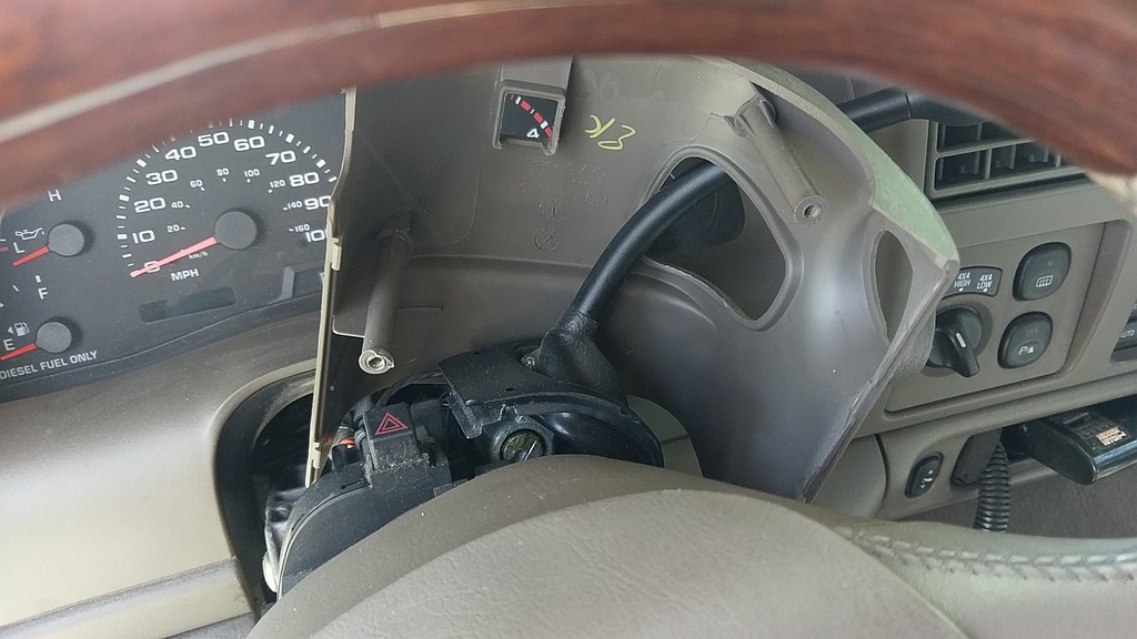 ford excursion instrument cluster removal