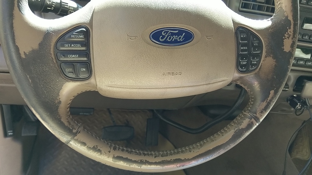 Tired Excursion Steering Wheel