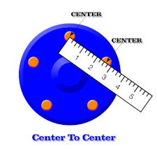 Center to Center Bolt Measurment