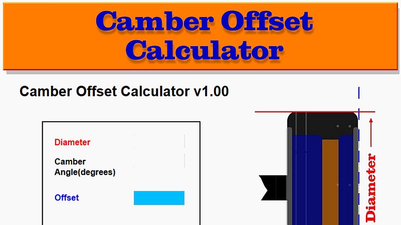 New Camber Offset Calculator