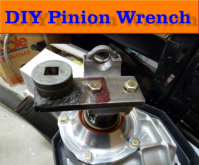 DIY Pinion Wrench