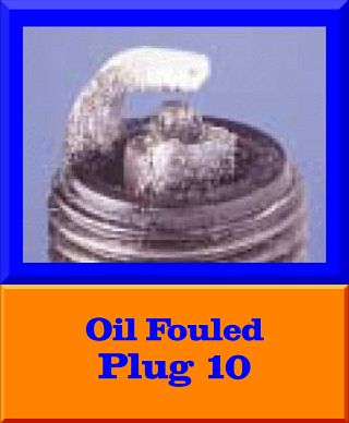 Oil Fouled Spark Plug