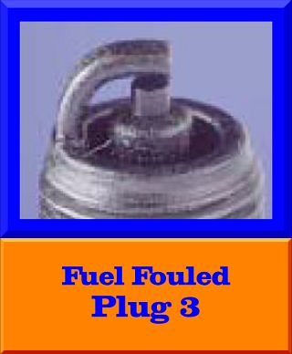 Fuel Fouled Spark Plug