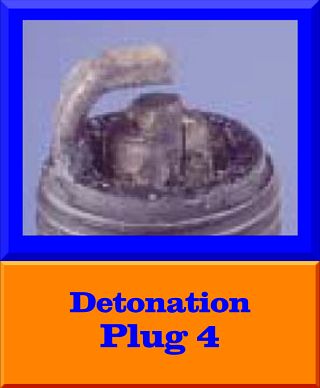 Spark Plug with Bad Detonation