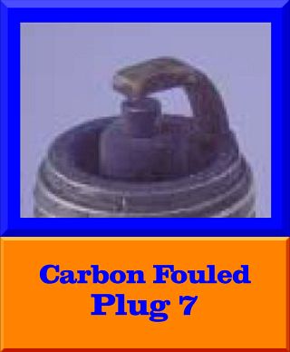 Carbon Fouled Spark Plug