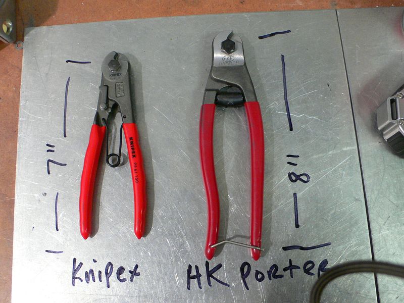 HK Porter and Knipex Cable Cutters