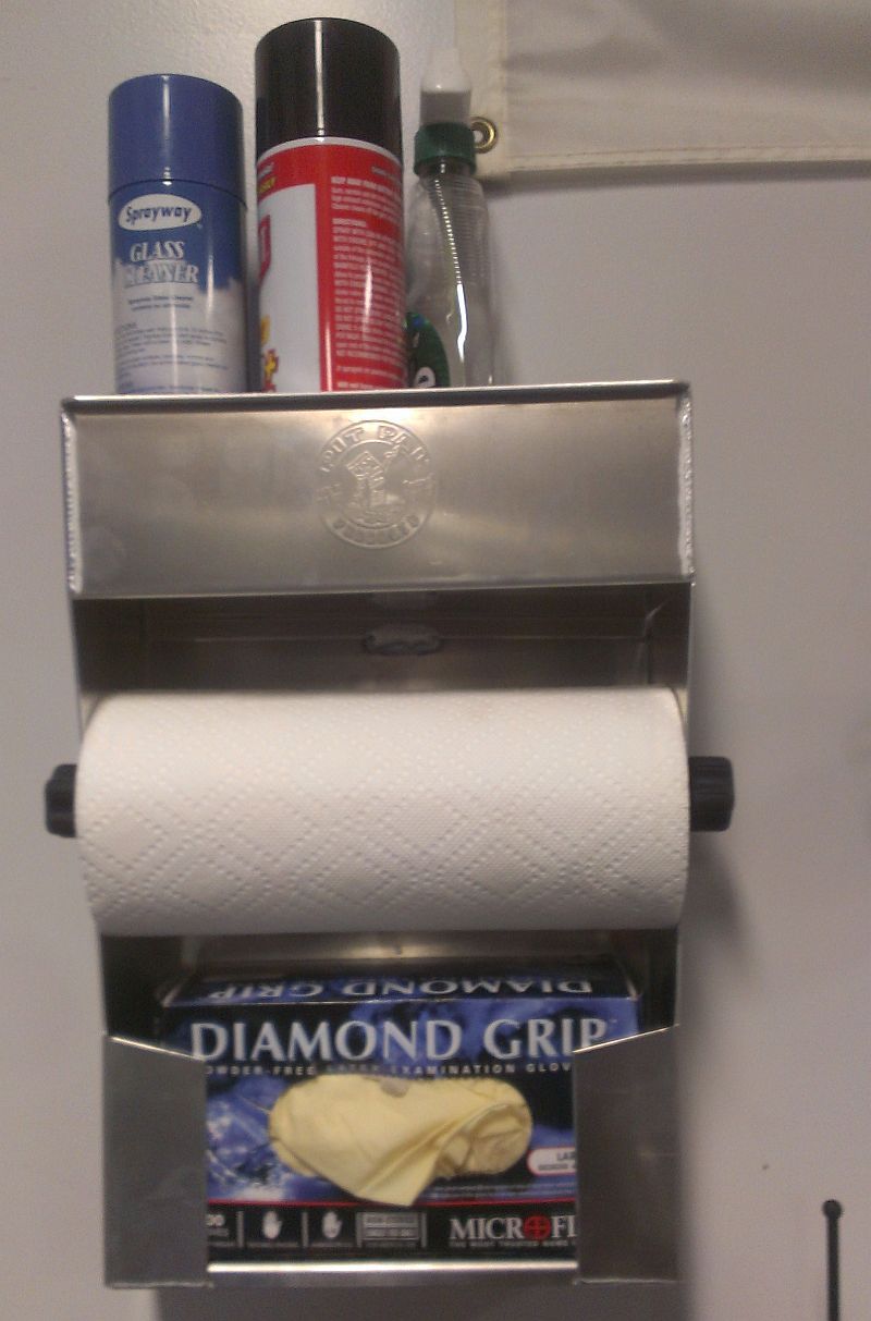 Pit Pal Paper Towel Dispenser