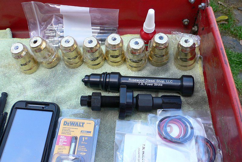 Rosewood Diesel Shop Injector Cup Tools