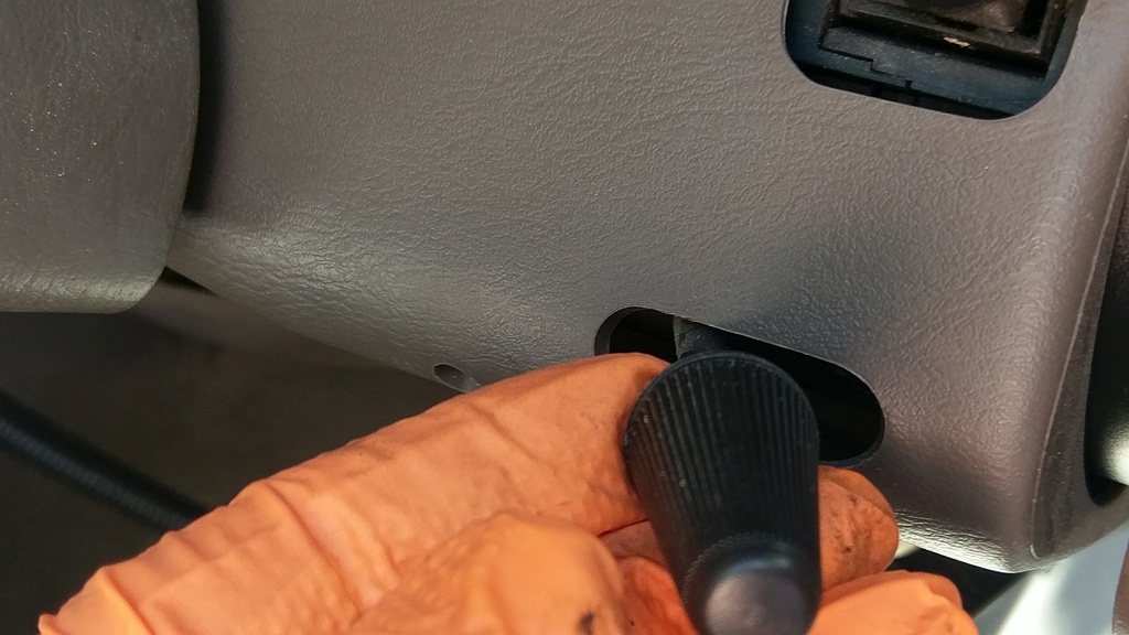 RemoveTilt Wheel Lever