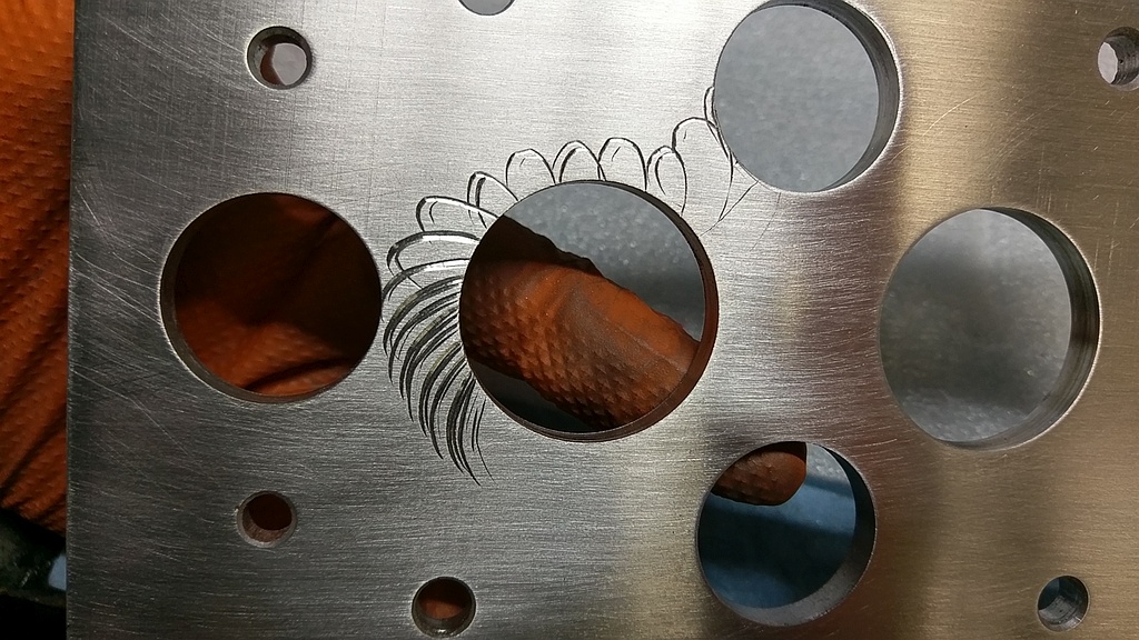 Ugly Scars on Bracket