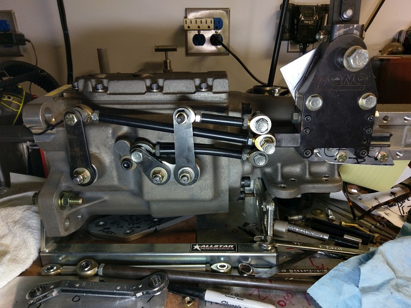 Shifter Rods Test Fit