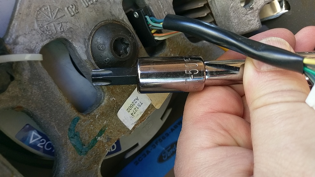 Remove Steering Wheel Bolt