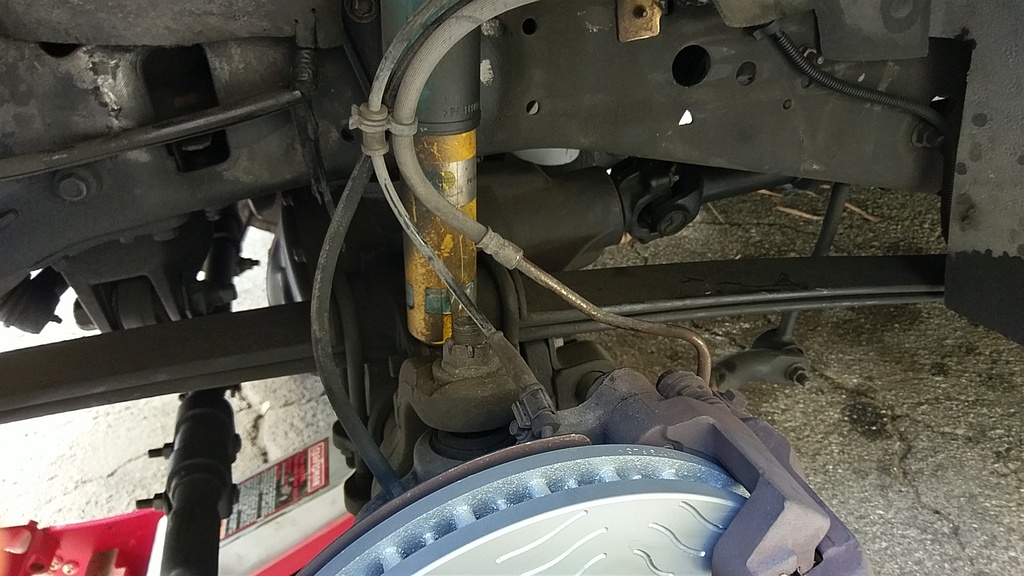 Super Duty Brake Hose Routing