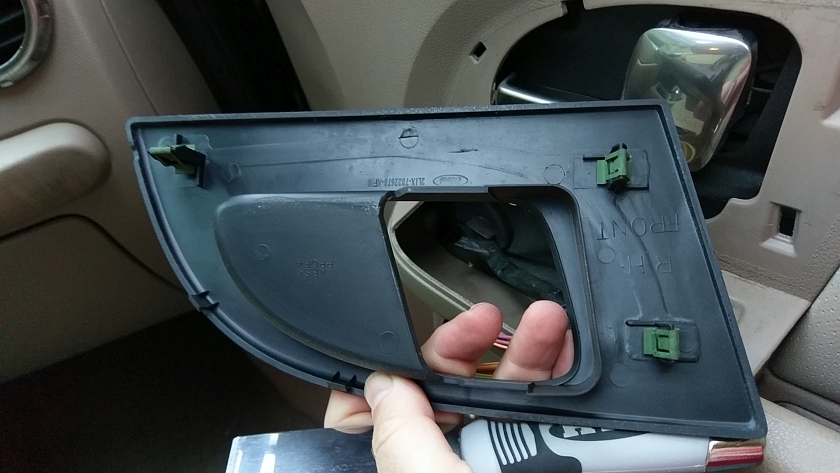 Expedition Door Handel Trim Back Side