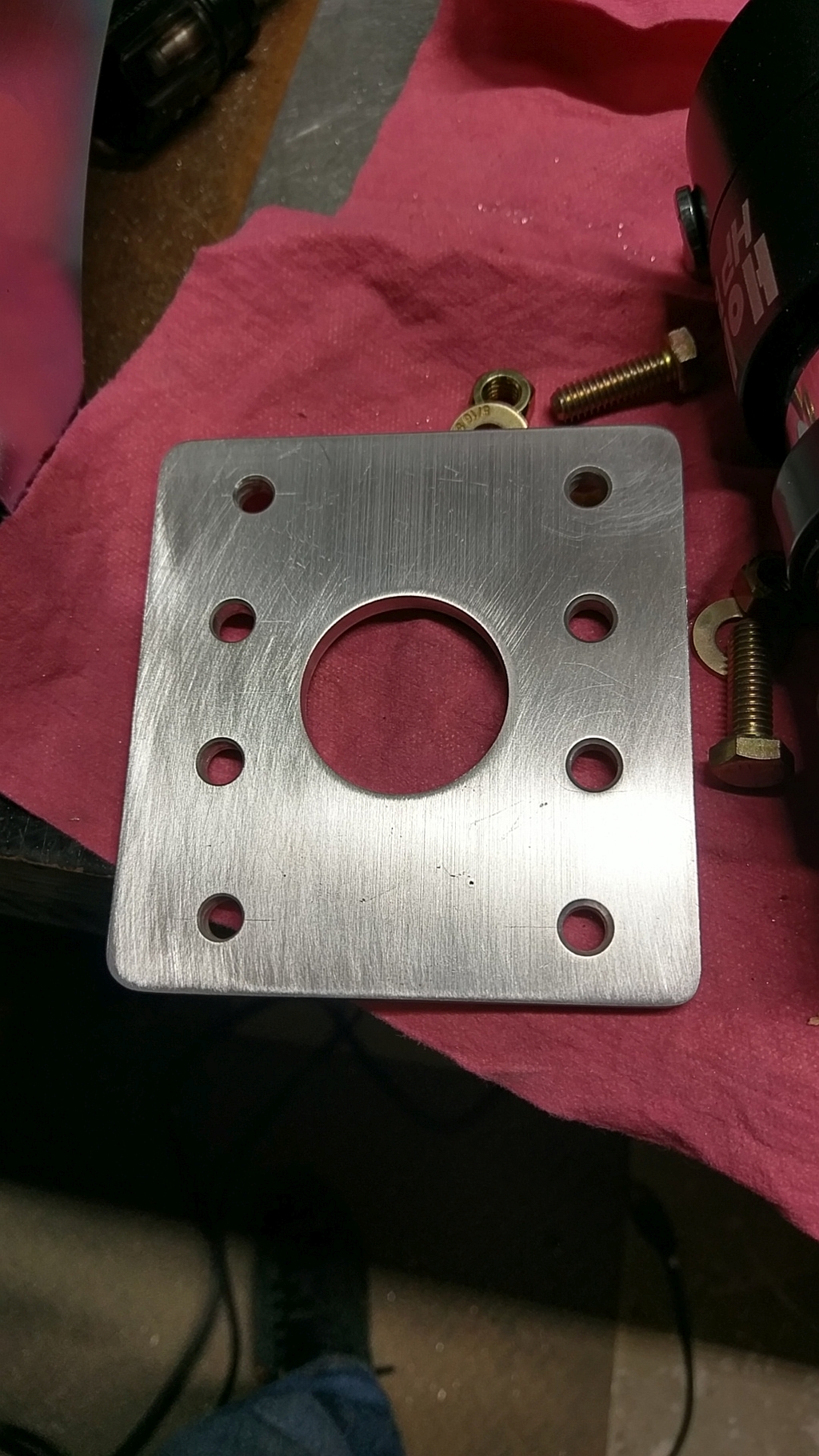 Finished Fuel Pump Bracket