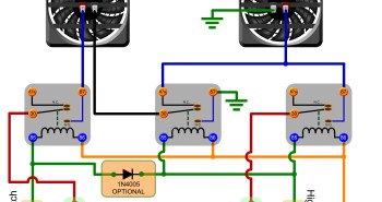 Automorive Fan Wiring