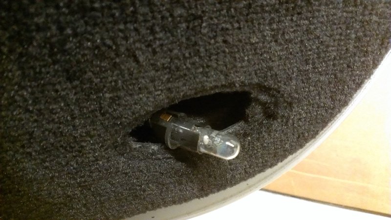 Porsche Boxster - Door Panel Bulb Removal 