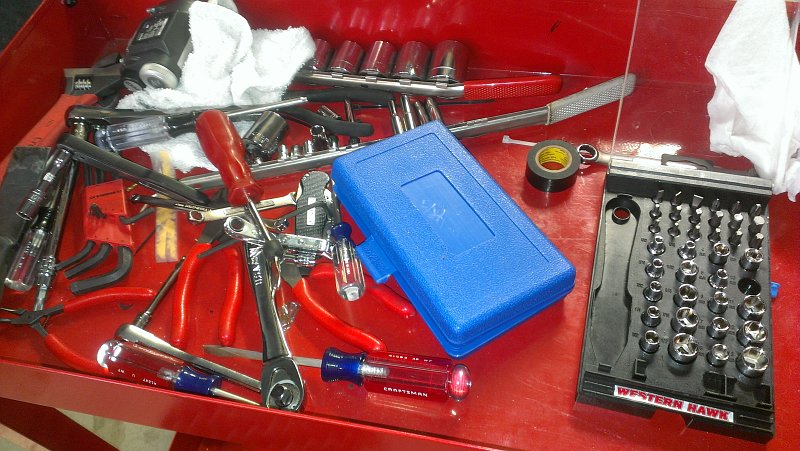 Tool Cart Ready To Work