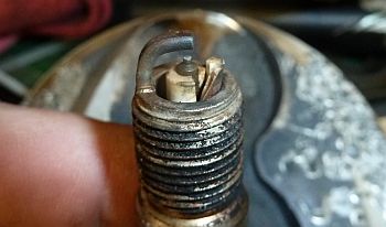 Cracked Spark Plug