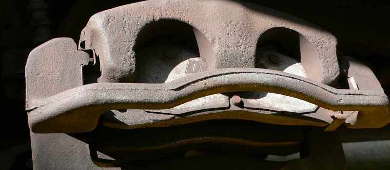 Ford Explorer Caliper Close View
