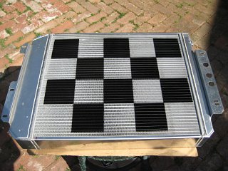 Completed Mustang Fluidyne Radiator