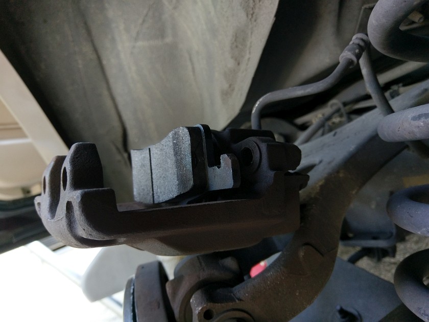 Install Inner Brake Pad