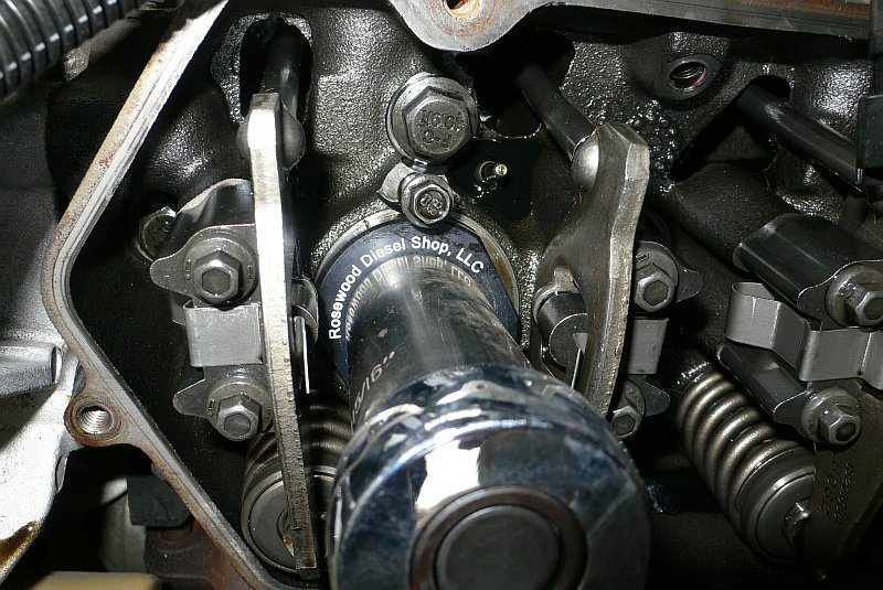 pulling the injector cup