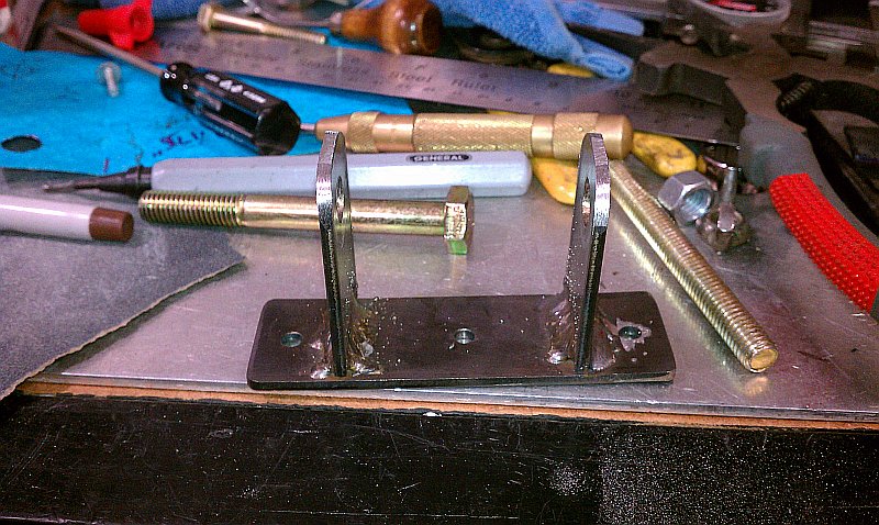 Powerstroke Alternator Tank Mount Completed