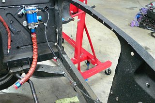 Fastback Mustang - Back  of Radiator Support