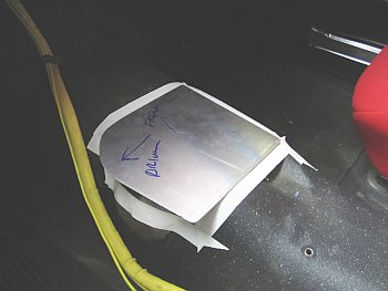 New Shifter cover plate