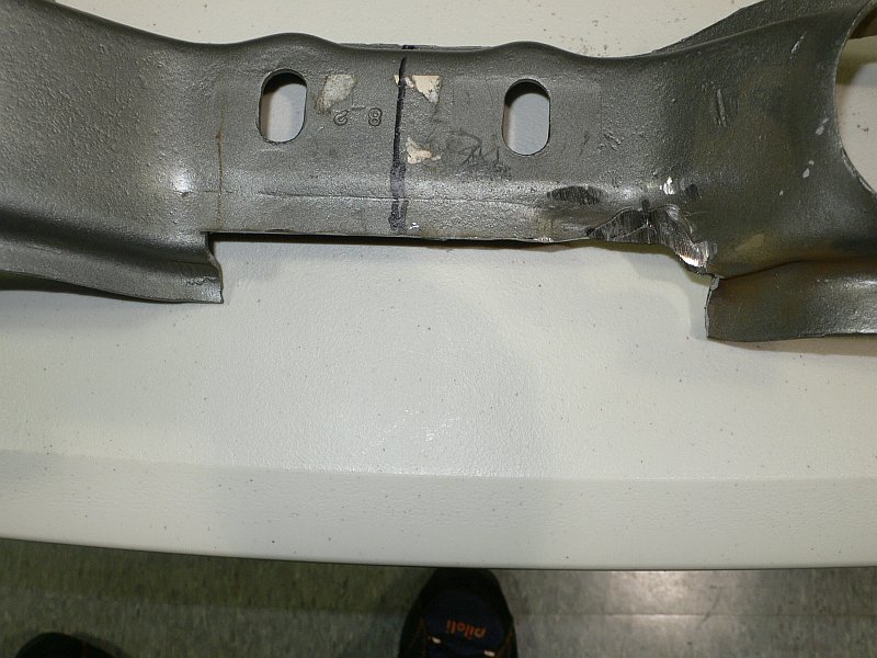 Closer View Mustang Transmisson Crossmember