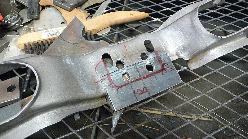 Welding Brackect to Mustang Crossmember