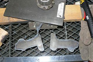 Tiger Brakes - Pair of raw brackets