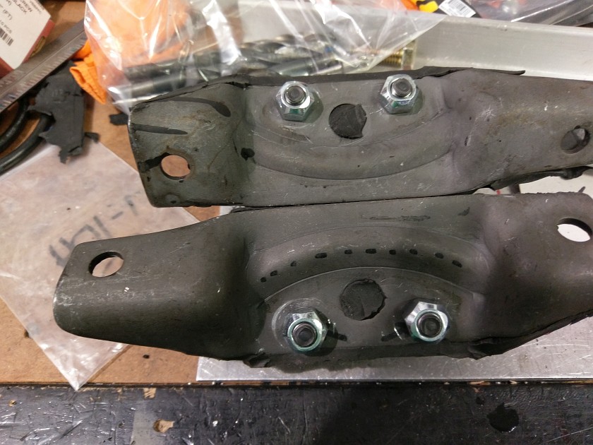 Completed Motor Mounts - Back