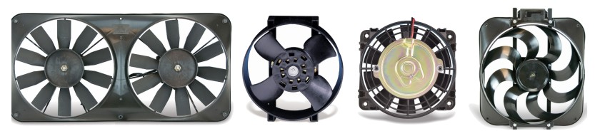 Typical Automotive Electric Cooling Fans