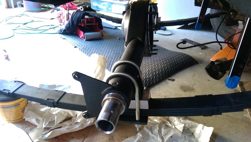 Ford 9" mounted