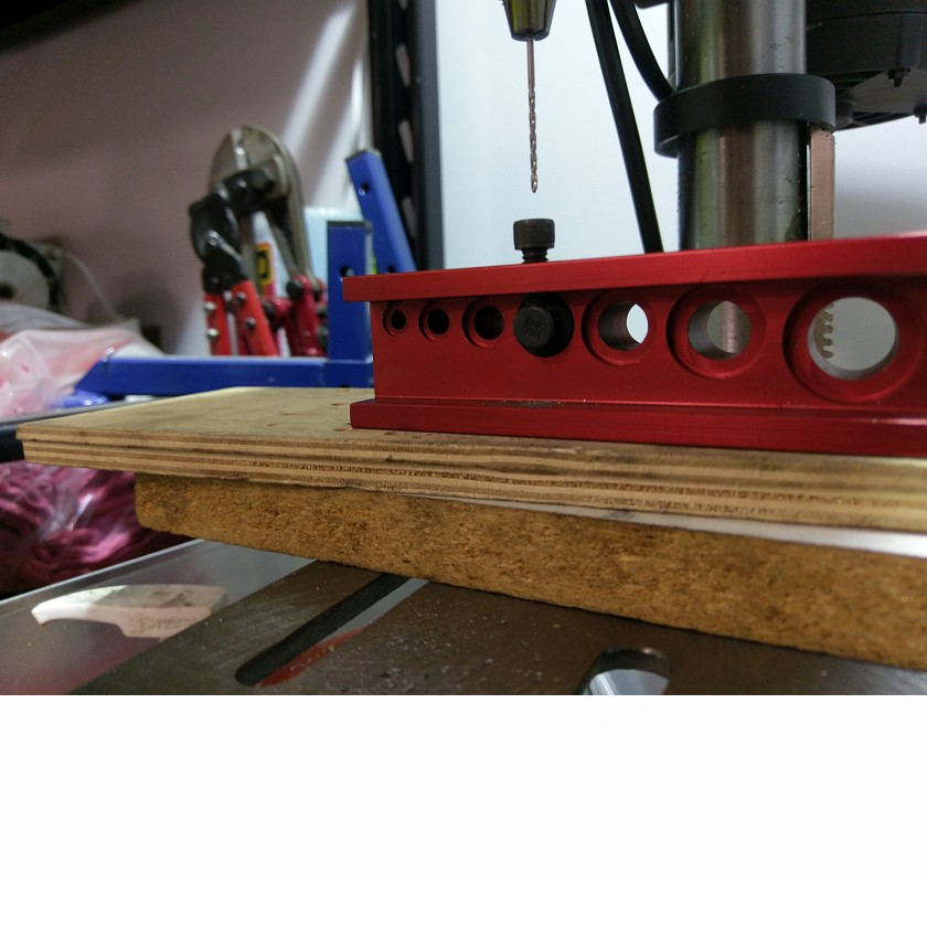 Drilling Some Bolts for Safety Wire