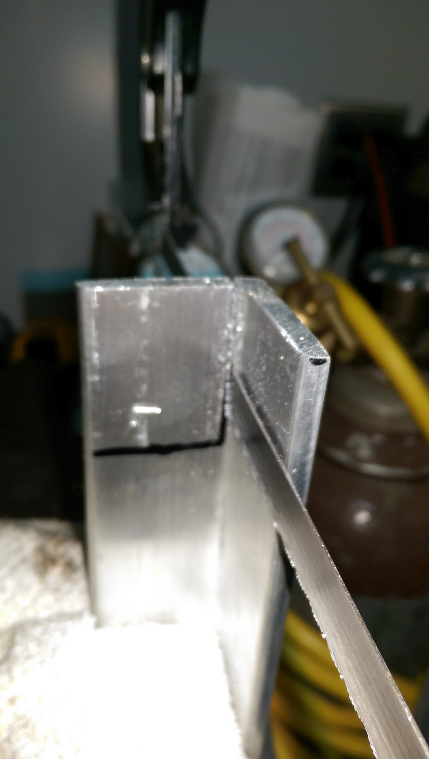 Tiger - Slitting the Seat Rail